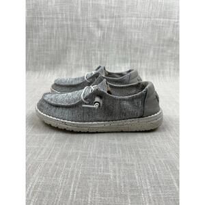 Hey Dude Wendy Stretch Cloud Slip On Grey Size 6
